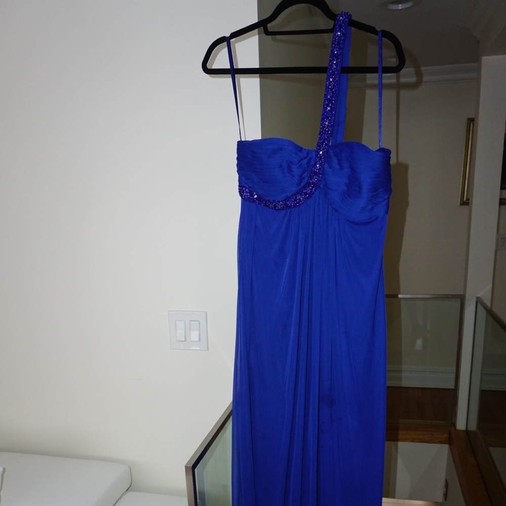 Blue Xscape gown